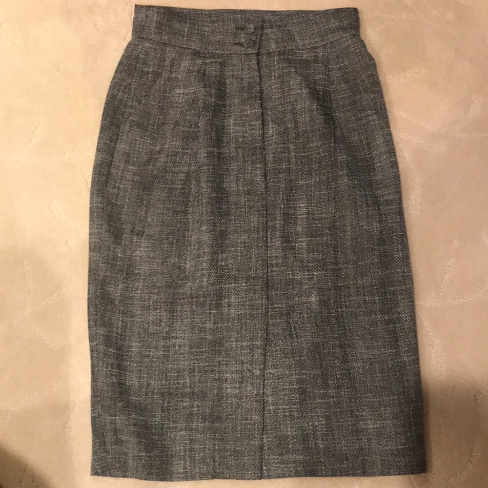 Cute weaved black white Cami skirt